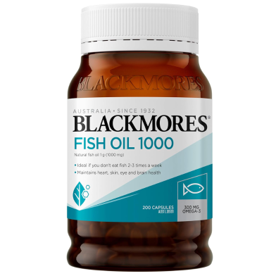 Blackmores Fish Oil 1000mg - 200 Capsules image