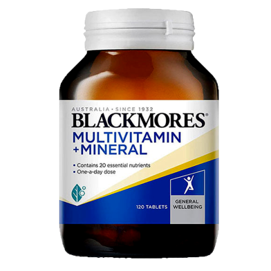 Blackmores Multivitamins Plus Minerals – 120 Tablets image