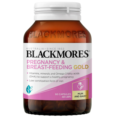 Blackmores Pregnancy And Breast Feeding Gold - 60 Capsules image