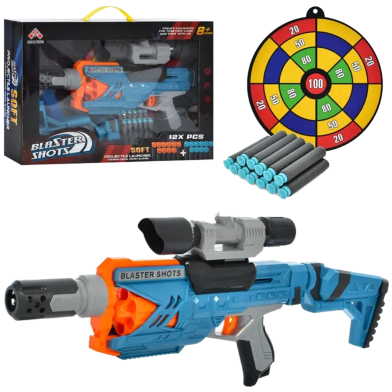 Blaster Shots Soft Projectiles Launcher 12Pcs image