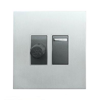 Blaze Crown Fan Dimmer With Switch - Gray image