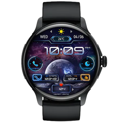 Blisbond Senor AMOLED Display Bluetooth Calling Smart Watch image