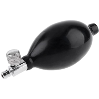 Blood Pressure Monitor Inflation Pump Latex Bulb with Twist Air Release Valve (multicolor). image