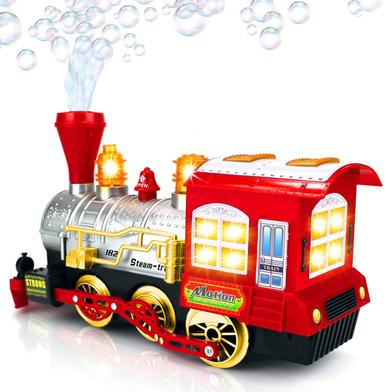 Blowing Bubble Train With Lights, Sounds For Kids (bubble_train_red) image