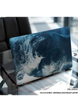 DDecorator Blue Marble Texture Laptop Sticker image