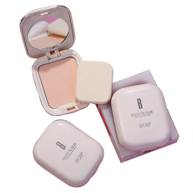 Bob Beauty Action Pressed Makeup Face Powder -9gm image