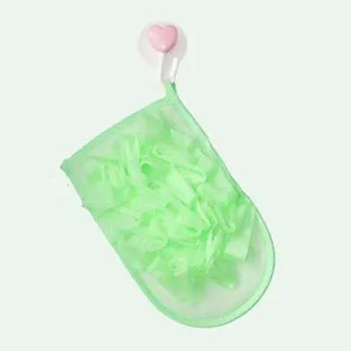 Body Wash Gloves - Green image