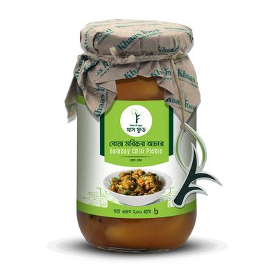 Khaas Food Bombay Chili Pickle (Bombay Moricher Achar) - 200 gm image