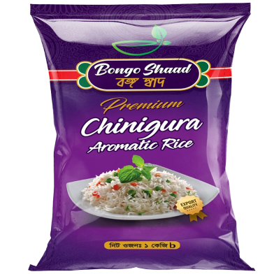 Bongo Shaad Premium Aromatic Chinigura Rice - 1 kg image