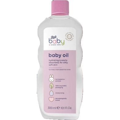 Boots Baby Oil 300 ml image