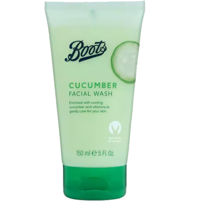 Boots Cucumber Facial Wash 150 ml image