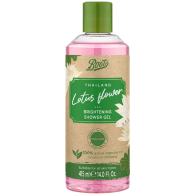 Boots Lotus Flower Brightening Shower Gel 415 ml (Thailand) image