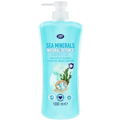 Boots Sea Minerals N. Defence Shower Gel Pump 1000 ml image