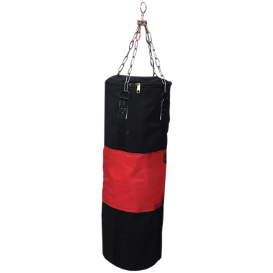 Boxing Punching Bag - Red And Black image