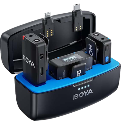 Boya BOYAMIC All-in-One Wireless Microphone with On-Board Recording image