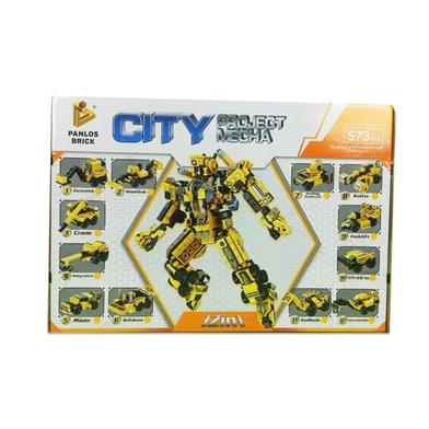 City Project Mega Block (12 In 1) Lego Building Set For Kids - 573 Pcs (lego_633008_12in1) image