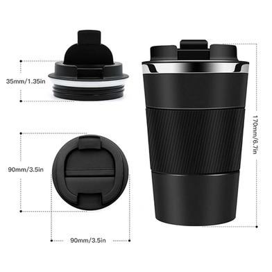 Breteil Travel Coffee Mug Spill Proof, Vacuum Insulated 17oz Stainless  Steel Double Wall Leak-Proof …See more Breteil Travel Coffee Mug Spill  Proof