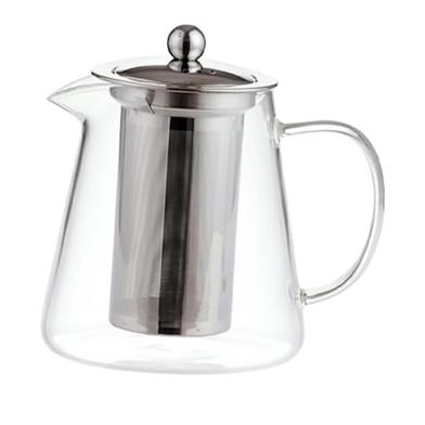 Brew Tea and Coffee in Style with Heat-Resistant Glass Tisset Flower Tea Potato Ketley Coffee Teapot - image