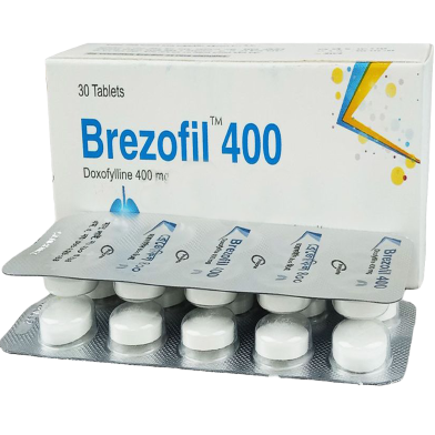 Brezofil 400 mg - 10's Strip Tablet image