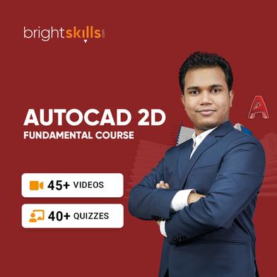 Bright Skills AutoCAD 2D Fundamental Course image