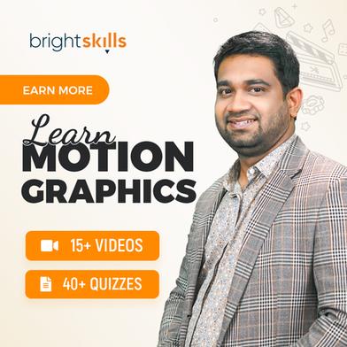 Bright Skills Earn More Learn Motion Graphics image