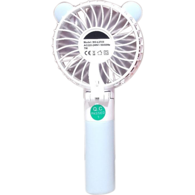 Bright Star BS-L2703 Rechargeable 1200mAh Battery Three Speed Modes Foldable Mini Fan image