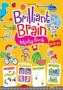 Brilliant Brain Activity Book for Kids Age 4 Plus image
