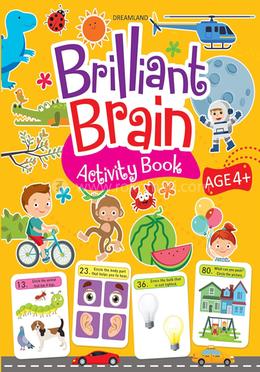 Brilliant Brain Activity Book for Kids Age 4 Plus