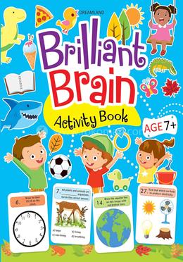 Brilliant Brain Activity Book for Kids Age 7 