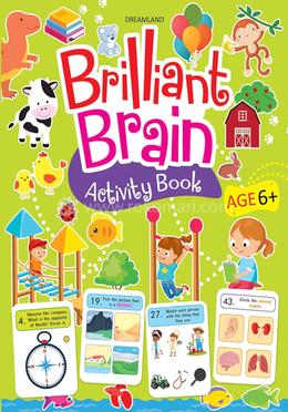 Brilliant Brain Activity Book for Kids Age 6 image
