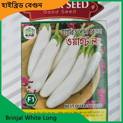 Brinjal Seeds- White Long image
