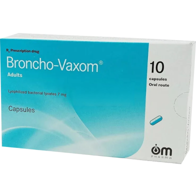 Broncho-Vaxom 7mg for Adults (1 Strip) - 10 capsules image