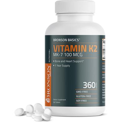 Bronson Vitamin K2 MK-7 100 MCG - 360 Count image