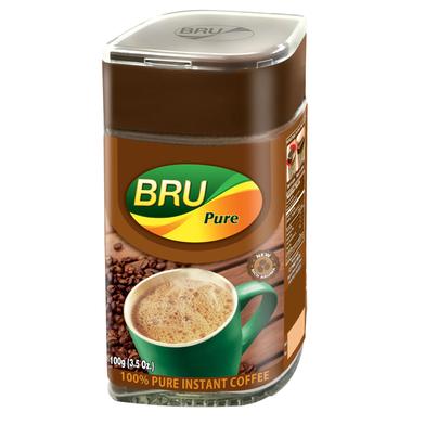 Bru Instant Coffee Pure New Rich Aroma 100gm image