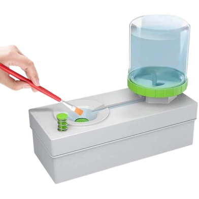 Brush Rinser, Brush Rinser Painting, Paint Brush Rinser With Drain, For Ink Acrylic, Watercolor, Water-based Paints, And Makeup Brush,paint Brush Cleaner Art Supplies. image