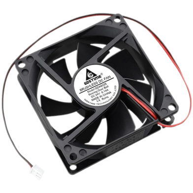 Brushless Cooling Fan DC 24 Volt (80x80x25) mm Or 3 Inch image