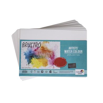 Brustro Artist water color paper (cold pressed)- 300gm A4 image