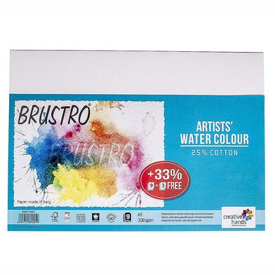 Brustro Artists Watercolour Paper (A3-25 Percent Cotton) Cold Pressed image