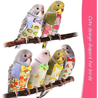 Budgerigar Bird Diaper Washable image