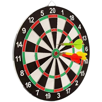 Built Into Dartboard Includes 2 sets (4 darts)-12 inches image