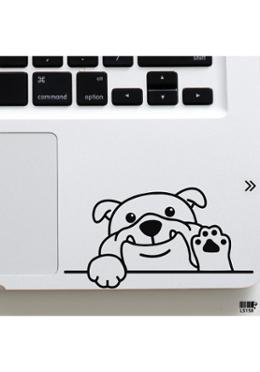 DDecorator Bulldog Pawing Laptop Sticker image