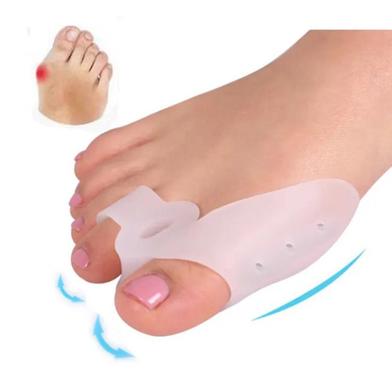 Bunion Pads And Toe Orthotics Thumb Big Bone Orthotics Toe Separators Toe Straightener Bunion Corrector Bunion Relief Kit For Men And Women Free Size - 1 Pair image