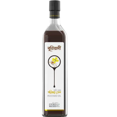 Buniyadi Mustard Oil (Glass)-750ml image