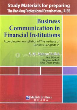 Business Communication in Financial Institutions image