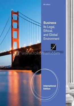 Business Its Legal, Ethical, and Global Environment image