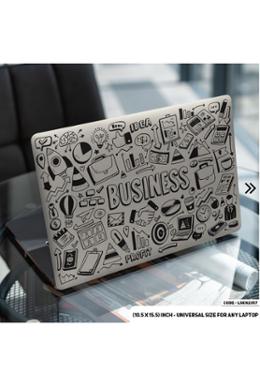 DDecorator Business Seamless Pattern Laptop Sticker image