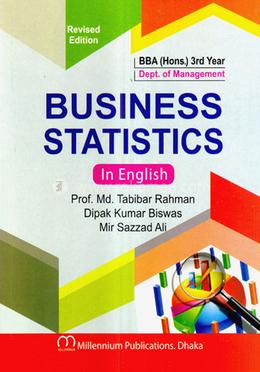 Business Statistics (Honours 3rd Year) image