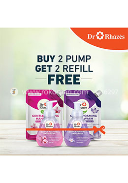 Buy 2 Get 2 FREE! (2pc Dr Rhazes Gentle Foaming Hand Wash Pump 2pc Refill Pack) image