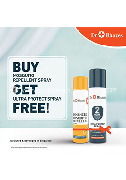 Buy Dr. Rhazes Mosquito Repellent Spray Get Ultra Protect Spray(110 Ml) Free image