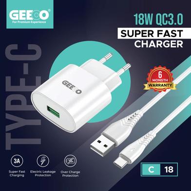 Geeoo C18 TC Fast Charger Set image